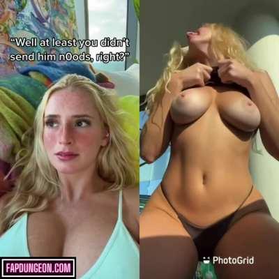 Cute Tiktok Slut On Off