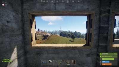 Seeing how tall of a base we could make and had some... accidents along the way..