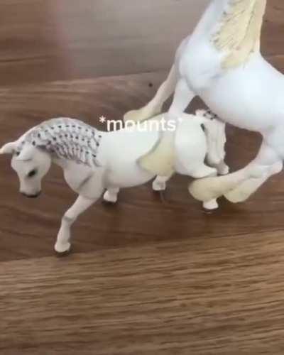 Horse toys love story