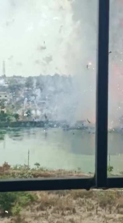 Fireworks factory in Mysore 