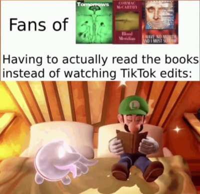 I wonder how many actually read these. And playing the game version of 