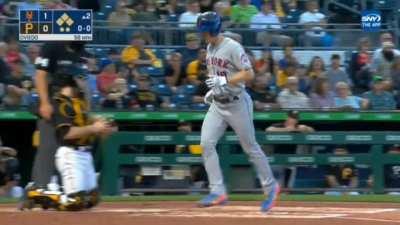 [Highlight] Nimmo Draws An RBI Walk Thanks To A Questionable Call