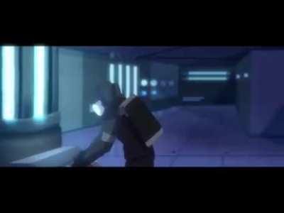 Among us animación con Tokyo goul de fondo