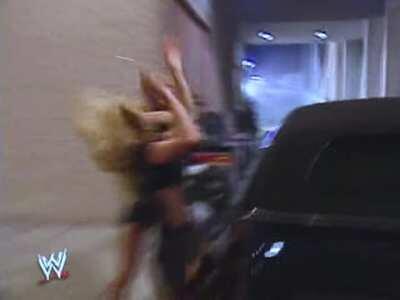 Stephanie McMahon tears off Sable's top (SmackDown 2003, Uncut)