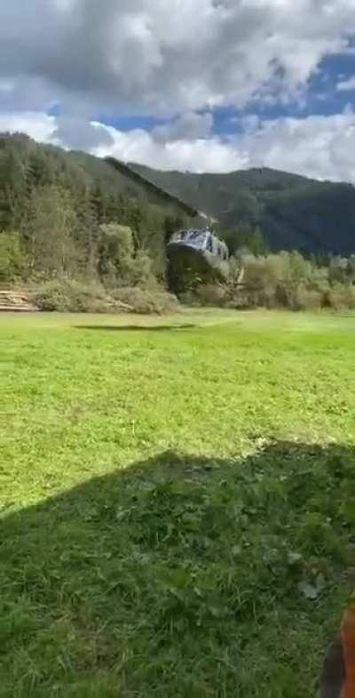 ÖBH - Bei der Landung hauts einen um