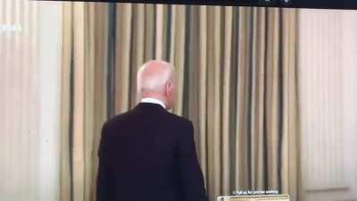 I asked Biden. I tried.