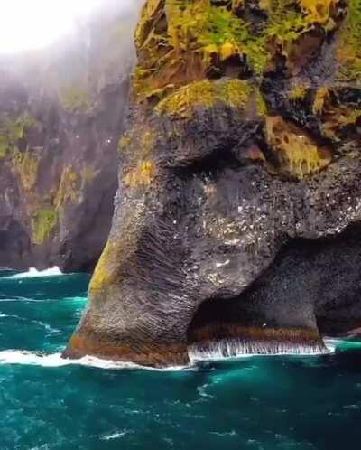 Elephant Rock in Iceland. It reminds me of Lord Ganesha.