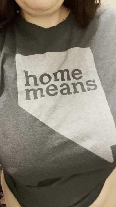 A little boob play this morning before leaving for school (f41)