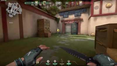 Knife fights with the boys