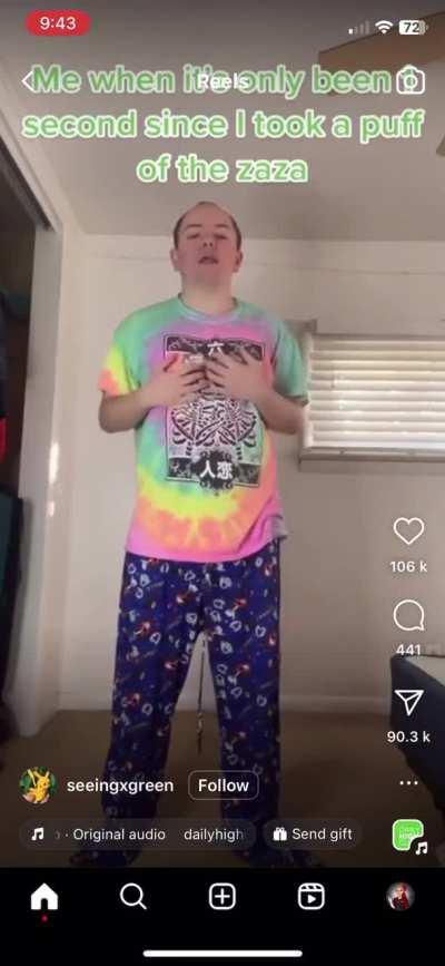 look at me I’m a huuuge stoner 420 all dayyyyy