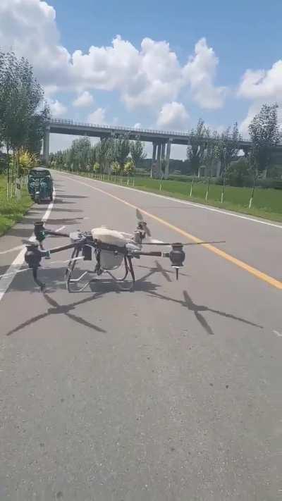 This drone is pretty big huh