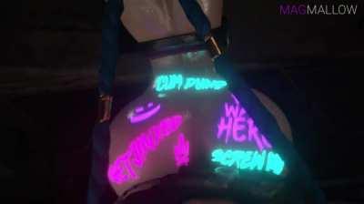 Jinx anal creampie (Magmallow) [League of Legends]