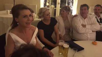 Ho, Ro, the rattlin' bog! An Irish wedding still going on at 5am the next morning.