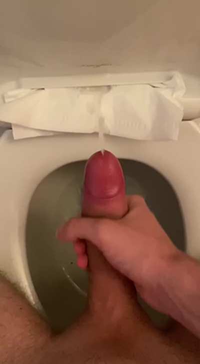 I can’t stop stroking my big dick until it explodes