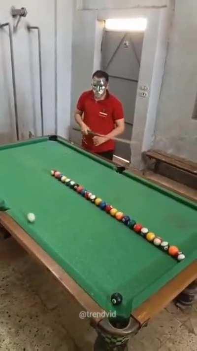 He had a lot of patience.