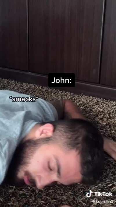 I feel sorry for John