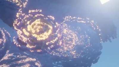 I Built Starry Night in Minecraft 🌌