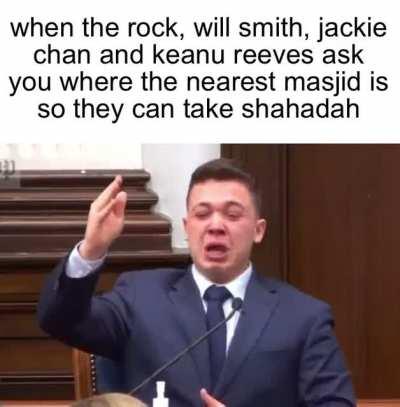 Starring: Mufti Menk as the Imam