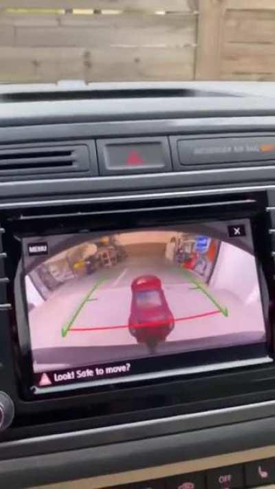 Tiny car parking hack