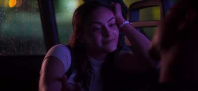 Camila kissing in movie “Dangerous Lies”