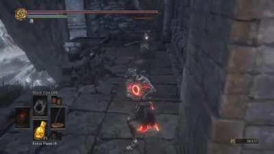 This naked man has defeated me way too many times on my first playthrough, since then I‘ve become the ultimate weeb >:)