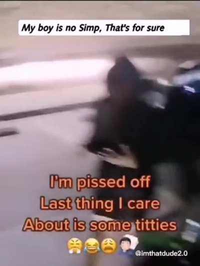 I suppose that's one way to try and get away with an accident