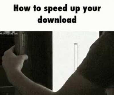 How to increase download speed?