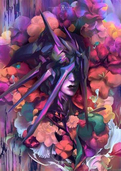 I made a painting but I think it knows I'm here