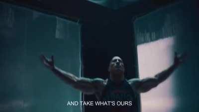 face off- the rock verse but GAY