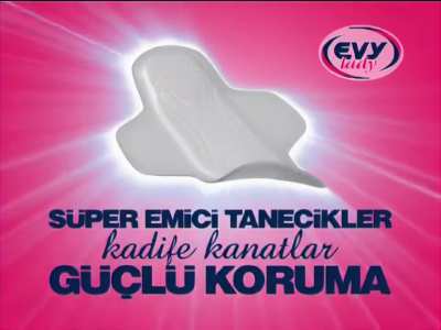 Evy Lady Period Pad Commercial - Lady Kicks Men/Her Period in the Balls