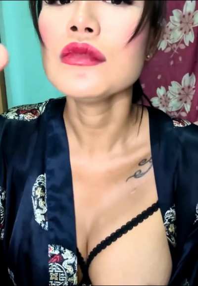 Getting his cock hard and ready for when it�s time to take his load on my face