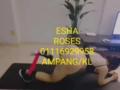 Kelas sexercise with Coach Esha 🏋😋