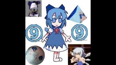 Cirno spinning to Better Off Alone Instrumental, gif by @Sunny_Waifu on Twitter (link to transparent Cirno gif in the comments)