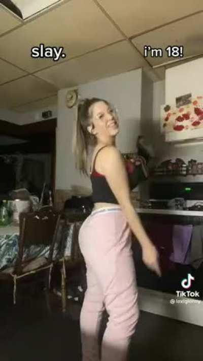 She knows she's got it