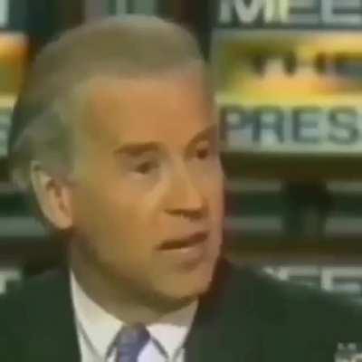 Where is Joe’s closeted militarism when you need it