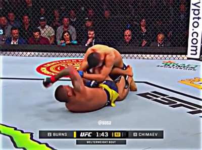 3 Years ago Gilbert Burns made Khamzat Chimaev look human