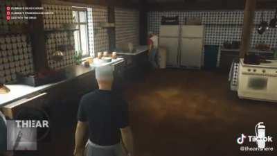Agent 47 as a chef
