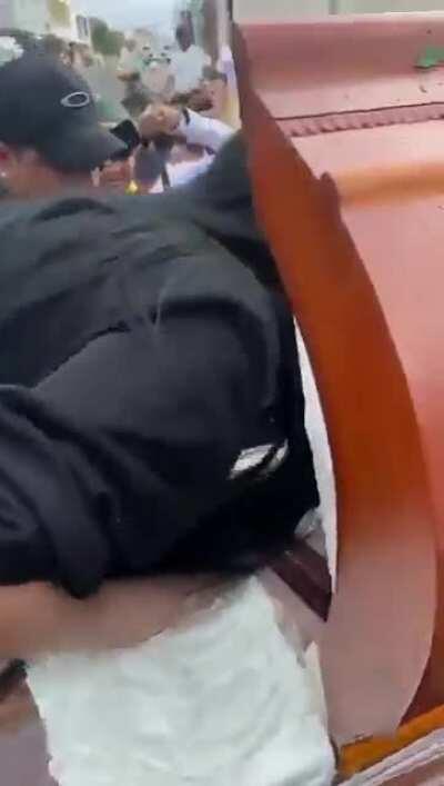 Twerking over the coffin of your deceased husband