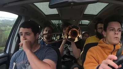 Brass Carpool Karaoke by TONT – Astronomia (coffin dance) | Vicetone & Tony Igy