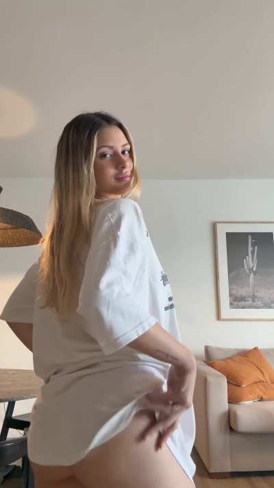 just ur cute neighbor teasing u a bit