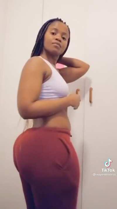 Buttocks so bountiful