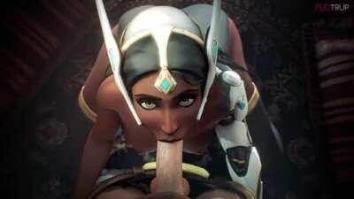 Symmetra sucking dick (Fugtrup, OceanboySound)