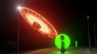 I'm telling you Morty *burp* that planet was full of douches anyway! The Universe is a crazy and chaotic place [OC]