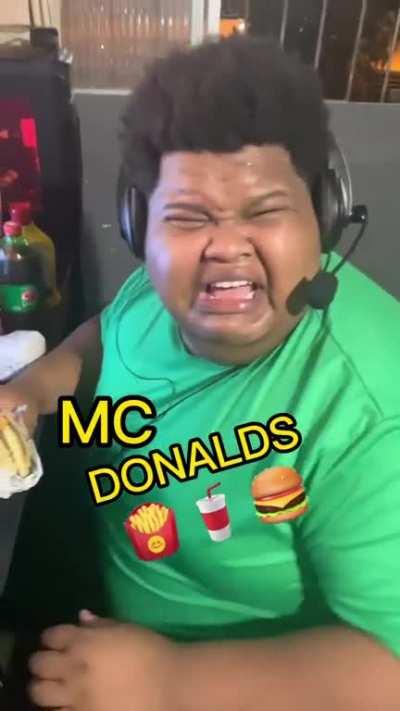 Mc Donald's morreu 😭😭😭
