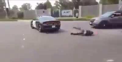 to stop the car