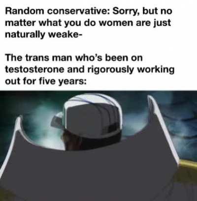 “He’s right behind me, isn’t he?”