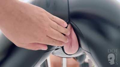 Once Mr. D entered the bedroom and saw just 