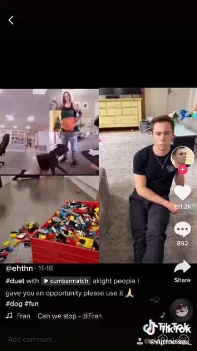 Can we stop duetting videos when we have absolutely nothing to add to them?