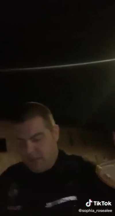 Busted for being outside beyond curfew