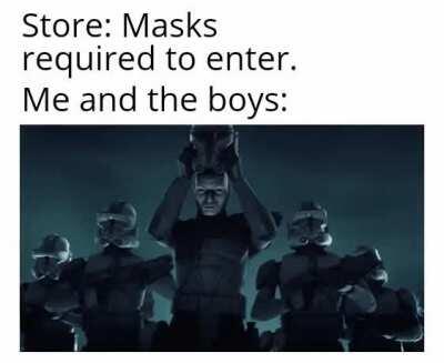 Stopping the spread and looking dope